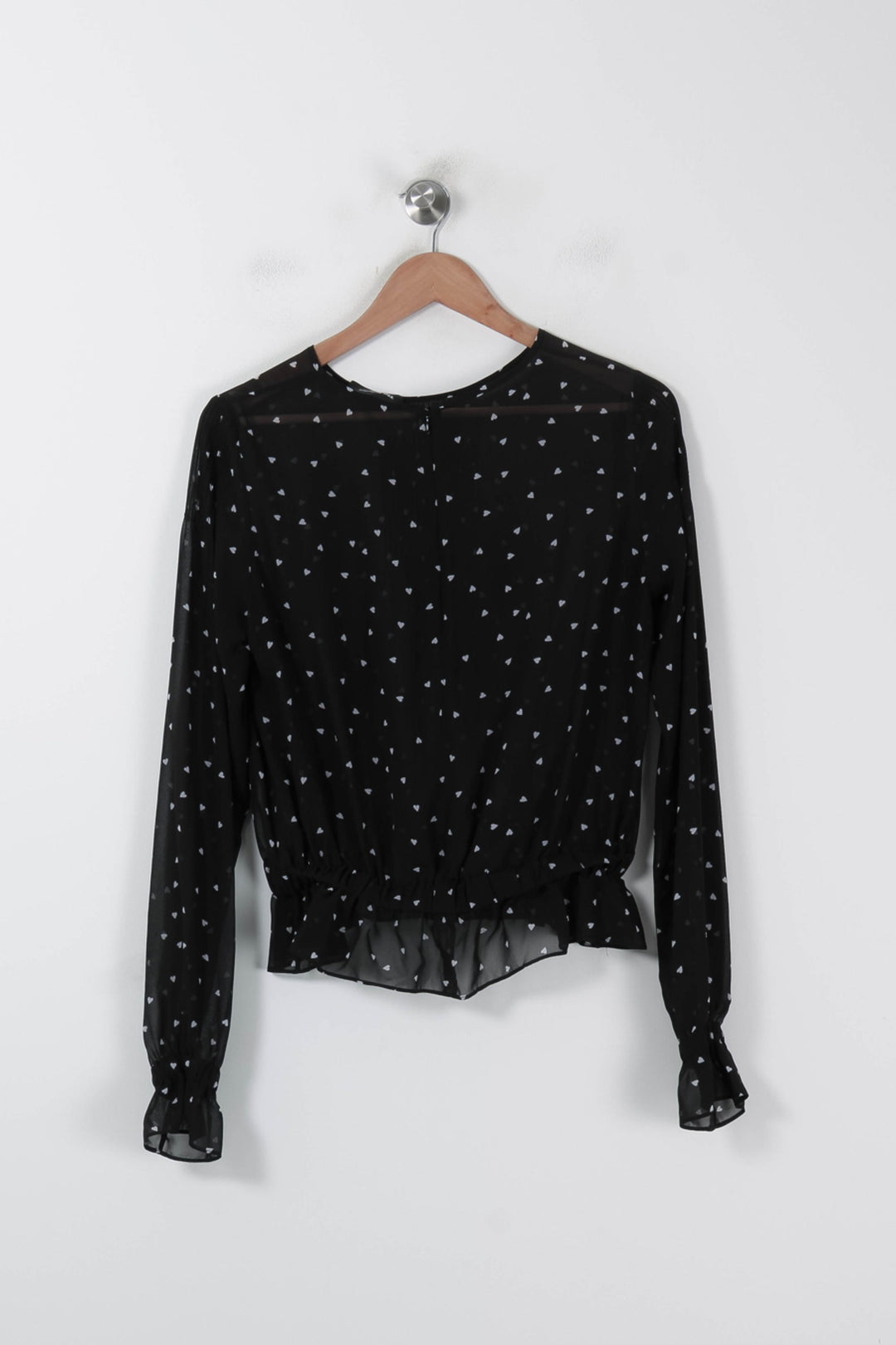 Blouse Noire - Taille L/40 de la marque The Kooples | PARAD86254 - Vendu par Paradigme - Image 4