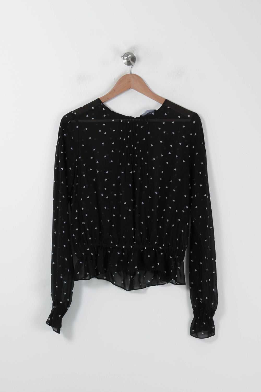 Blouse Noire - Taille L/40 de la marque The Kooples | PARAD86254 - Vendu par Paradigme - Image 2