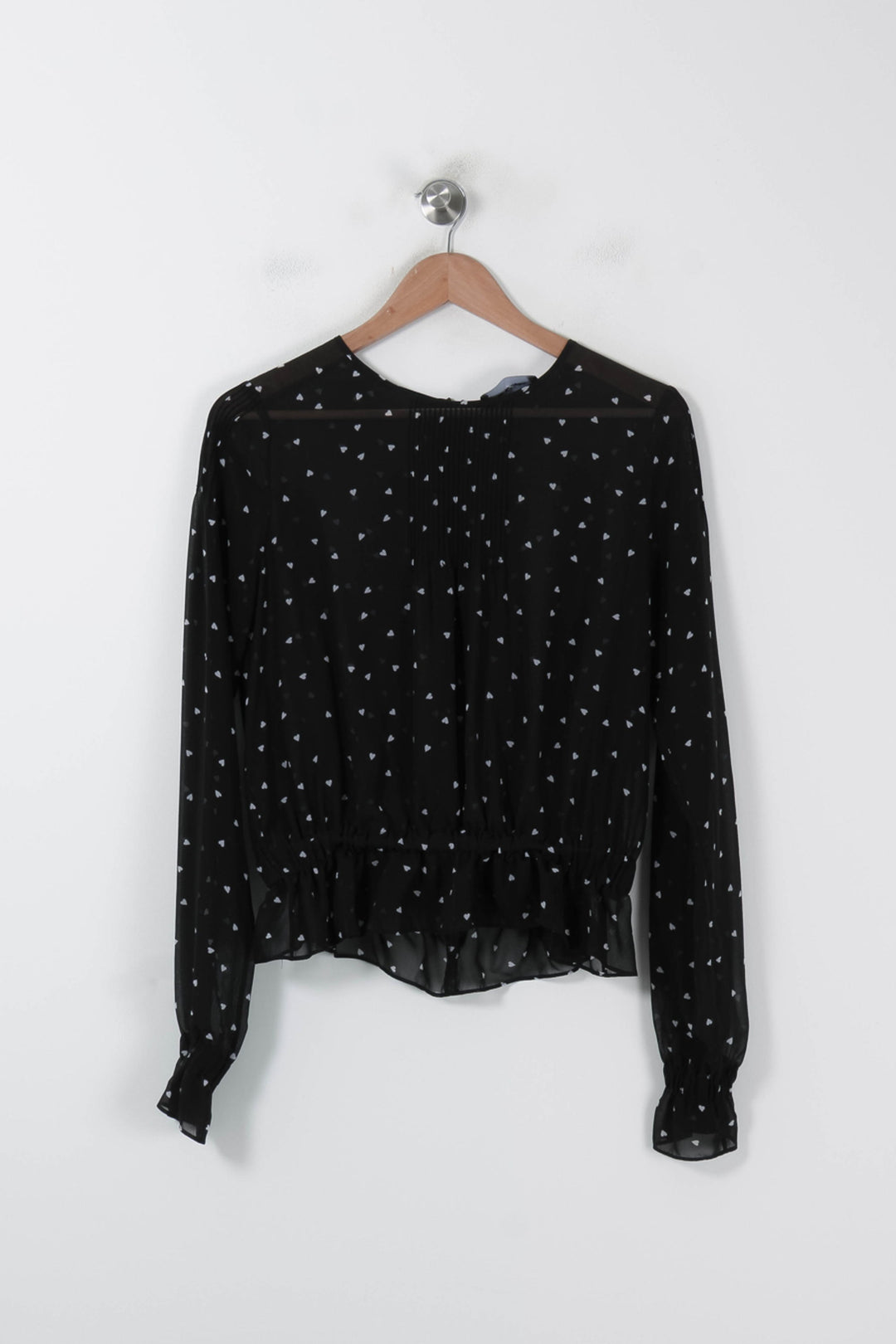 Blouse Noire - Taille L/40 de la marque The Kooples | PARAD86254 - Vendu par Paradigme - Image 2