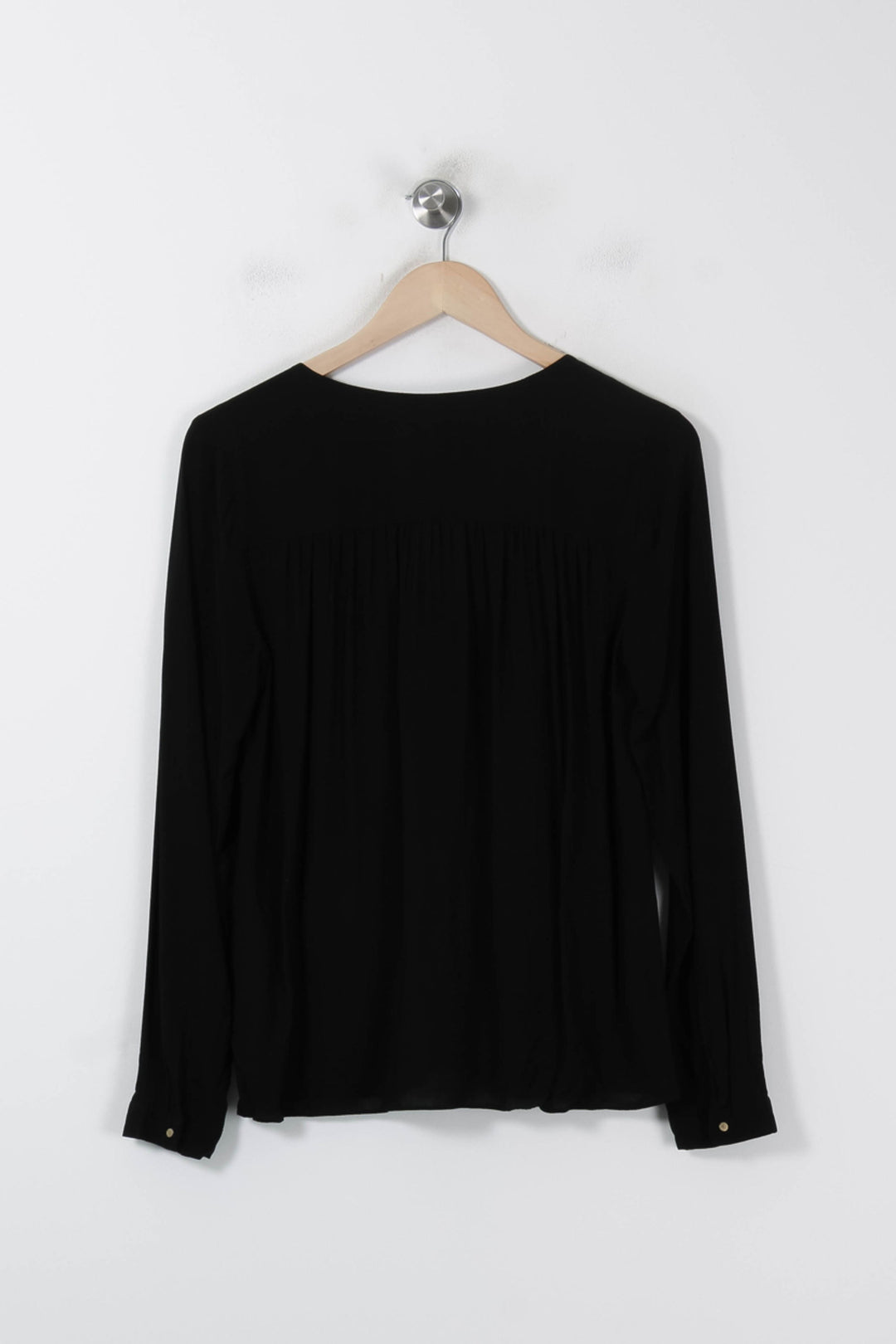 Blouse Noire - Taille S/36 de la marque ba&sh | PARAD86256 - Vendu par Paradigme - Image 4