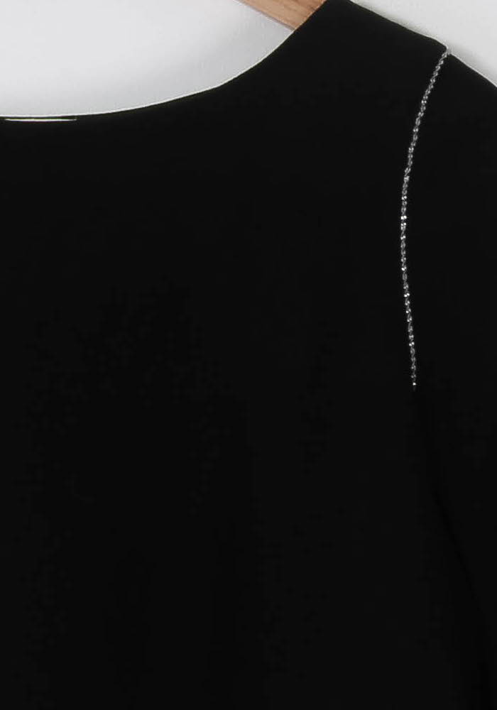 Blouse Noire - Taille M/38 de la marque ba&sh | PARAD86258 - Vendu par Paradigme - Image 3