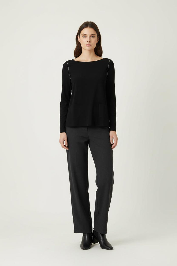 Blouse Noire - Taille M/38 de la marque ba&sh | PARAD86258 - Vendu par Paradigme - Image 1