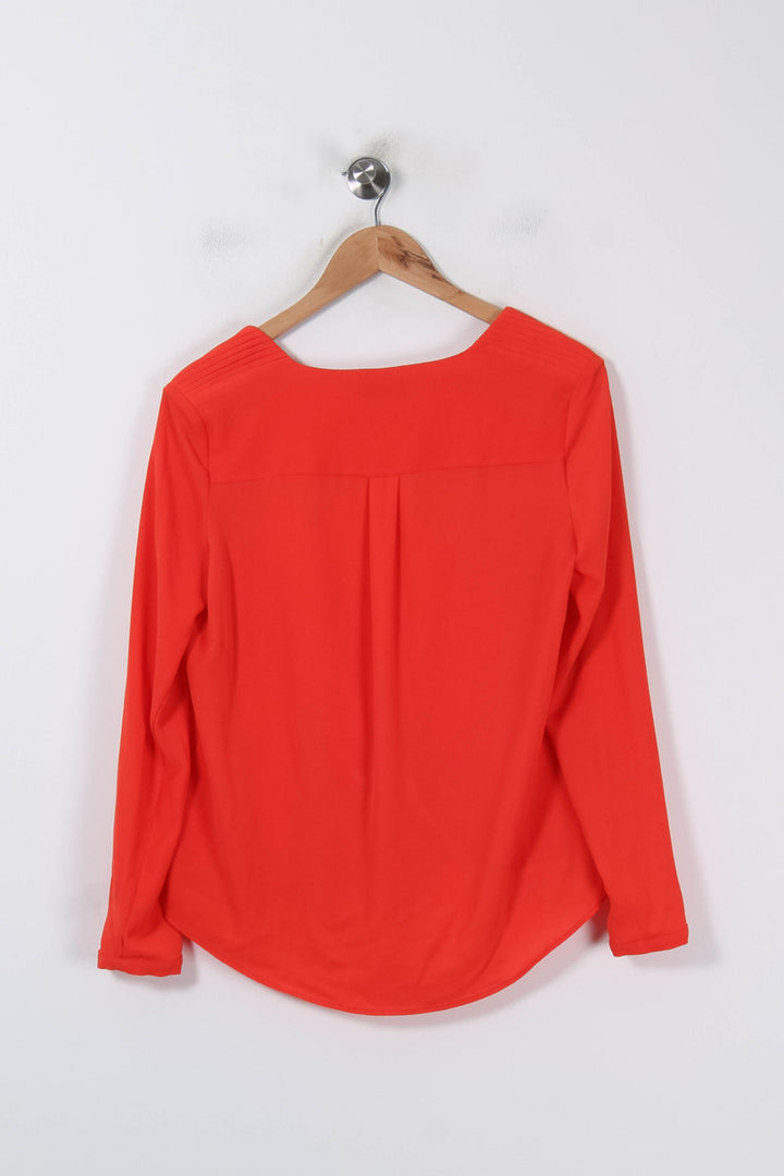 Blouse Orange - Taille M/38 de la marque ZAPA | PARAD86262 - Vendu par Paradigme - Image 4
