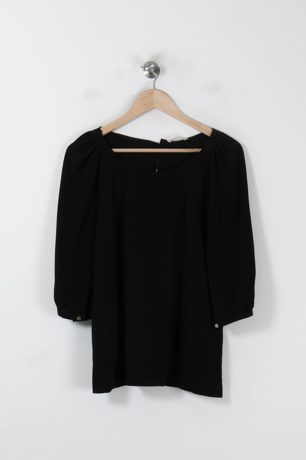 Blouse Noire - Taille S/36 de la marque ba&sh | PARAD86268 - Vendu par Paradigme - Image 2