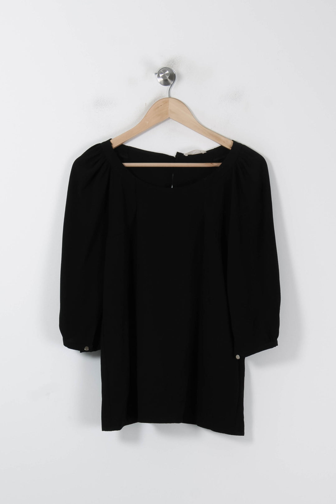 Blouse Noire - Taille S/36 de la marque ba&sh | PARAD86268 - Vendu par Paradigme - Image 2