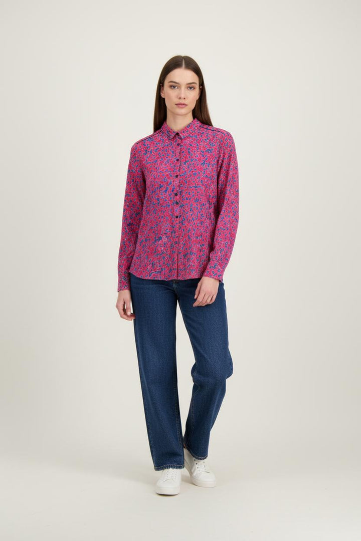 Chemise Rose et Bleue - Taille L/40 de la marque One Step | PARAD86281 - Vendu par Paradigme - Image 1