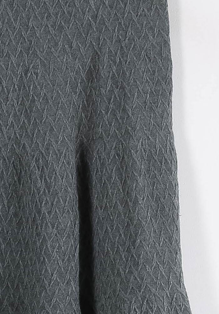 Jupe Évasée Grise - Taille M/38 de la marque Sandro | PARAD86282 - Vendu par Paradigme - Image 3