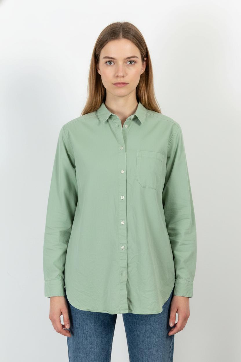 Chemise Verte - Taille XS/34 de la marque Sézane | PARAD86290 - Vendu par Paradigme - Image 1
