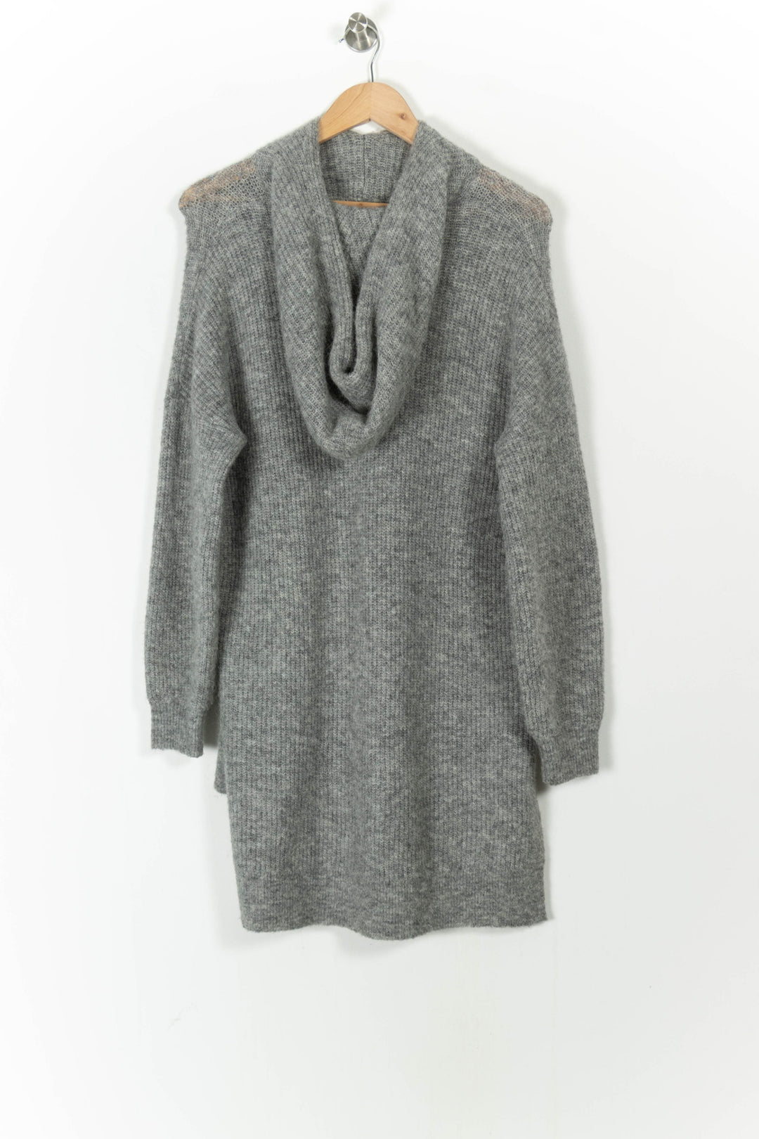 Pull Gris - Taille XS/34 de la marque Ganni | PARAD86296 - Vendu par Paradigme - Image 4