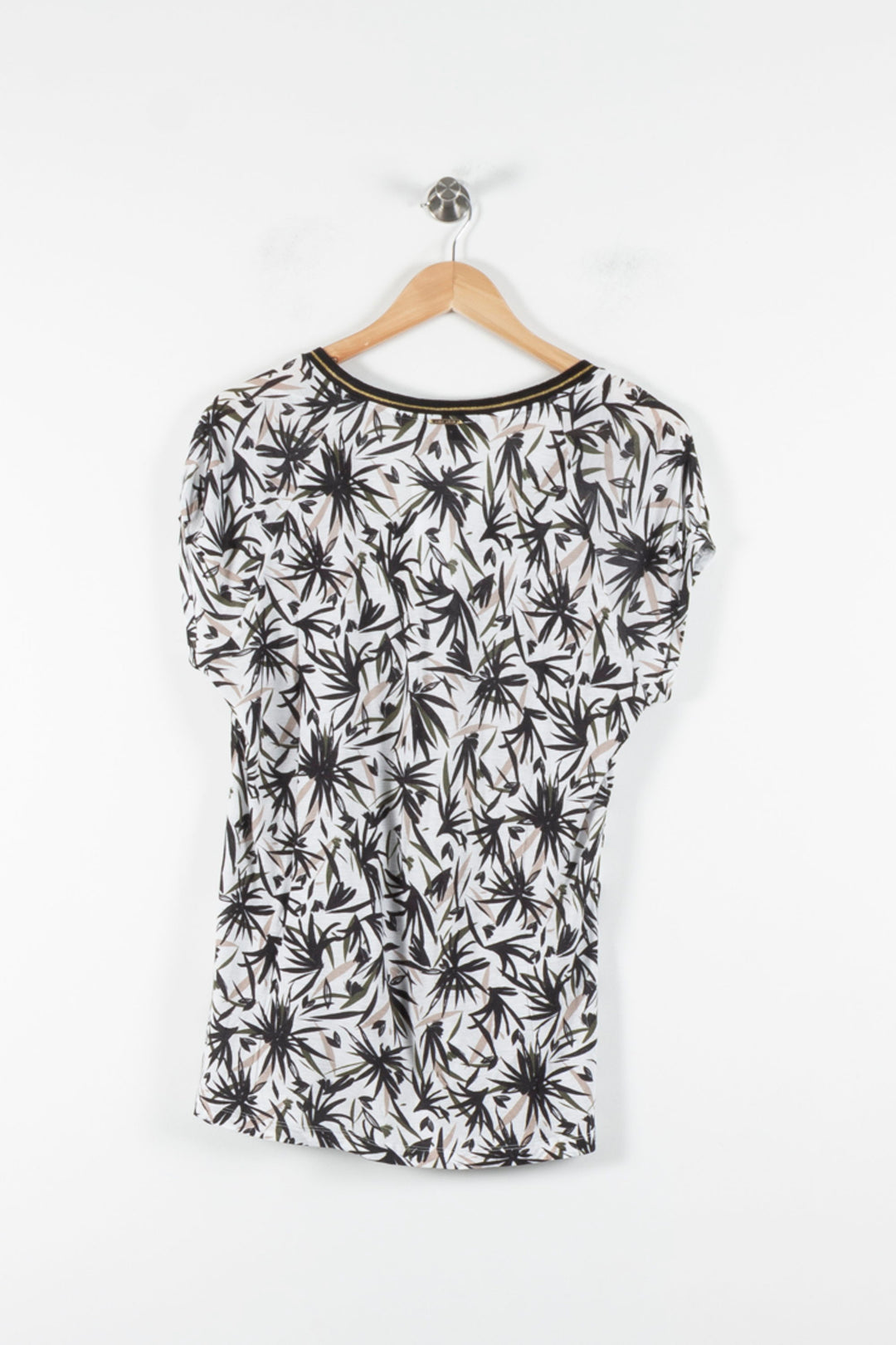 Tee-shirt Blanc et Noir - Taille XL/42 de la marque One Step | PARAD86298 - Vendu par Paradigme - Image 4