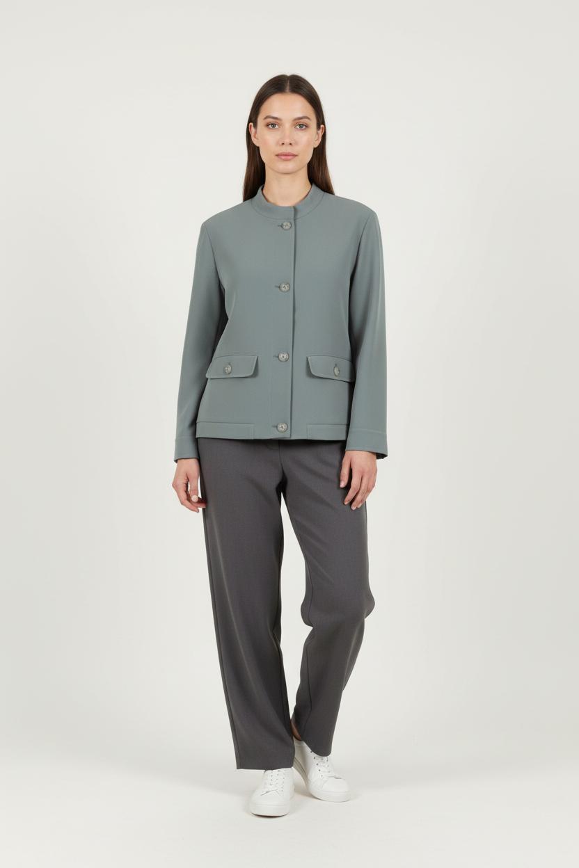Veste Gris - Taille S/36 de la marque Caroll | PARAD86305 - Vendu par Paradigme - Image 1