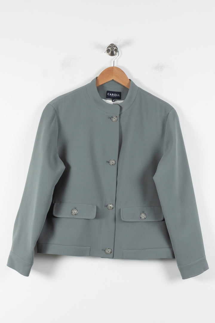 Veste Gris - Taille S/36 de la marque Caroll | PARAD86305 - Vendu par Paradigme - Image 2