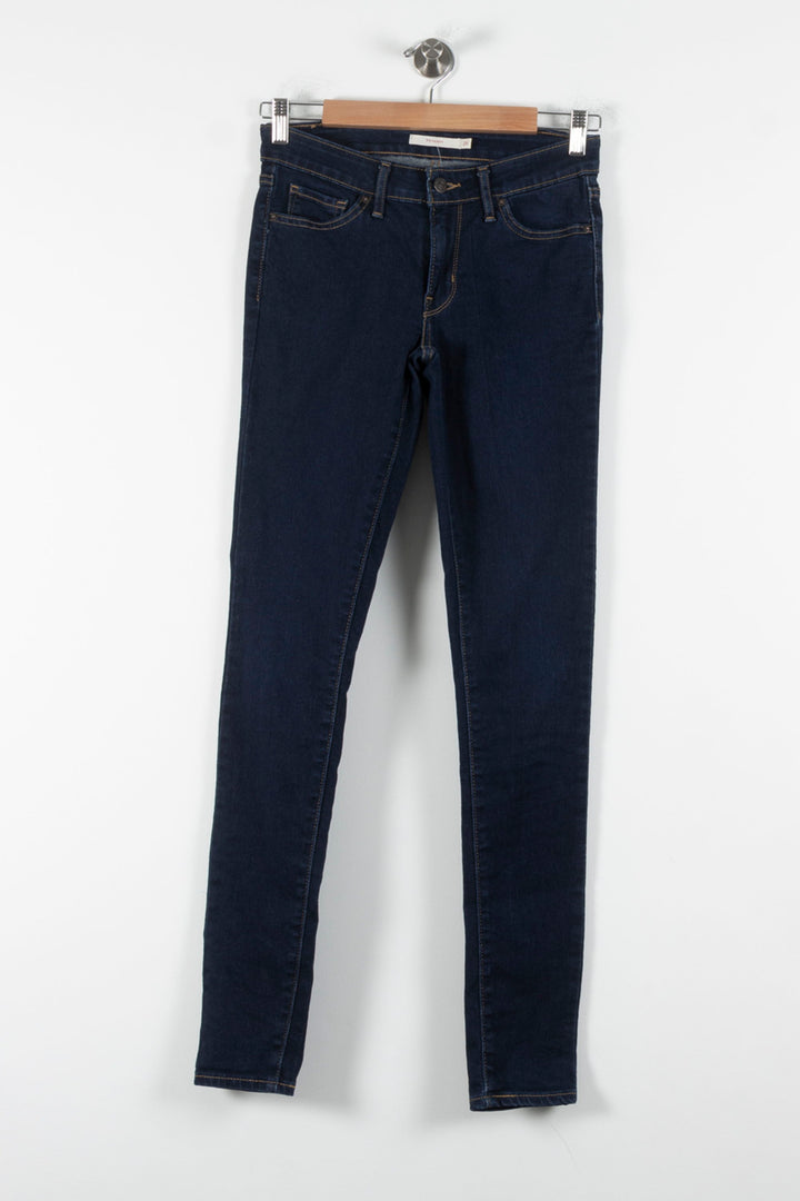 Jean Skinny Bleu - Taille S/36 de la marque Levi's | PARAD86306 - Vendu par Paradigme - Image 2