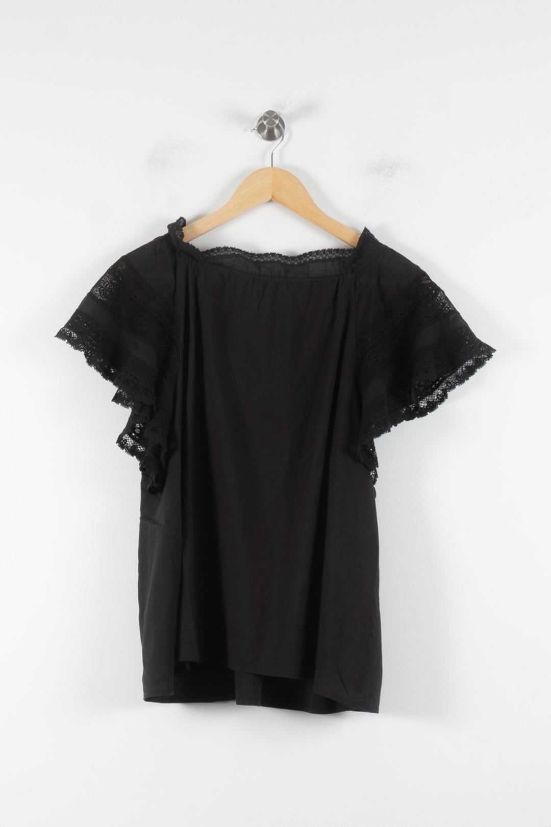 Blouse Noire - Taille L/40 de la marque Vanessa Bruno | PARAD86307 - Vendu par Paradigme - Image 4