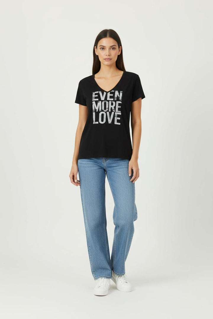Tee-shirt Noir - Taille S/36 de la marque IKKS | PARAD86310 - Vendu par Paradigme - Image 1