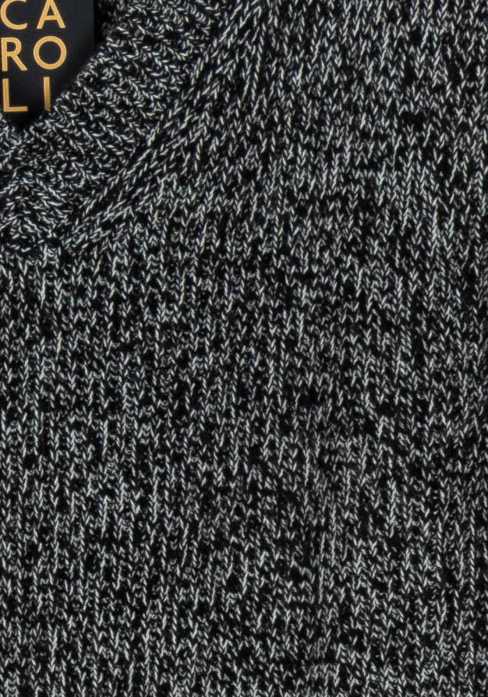 Pull Sans Manches Noir et Gris - Taille L/40 de la marque Caroll | PARAD86315 - Vendu par Paradigme - Image 3
