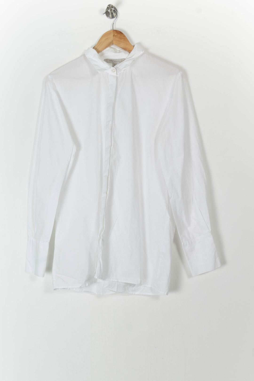 Chemisier Blanc - Taille L/40 de la marque La Fée Maraboutée | PARAD86322 - Vendu par Paradigme - Image 2