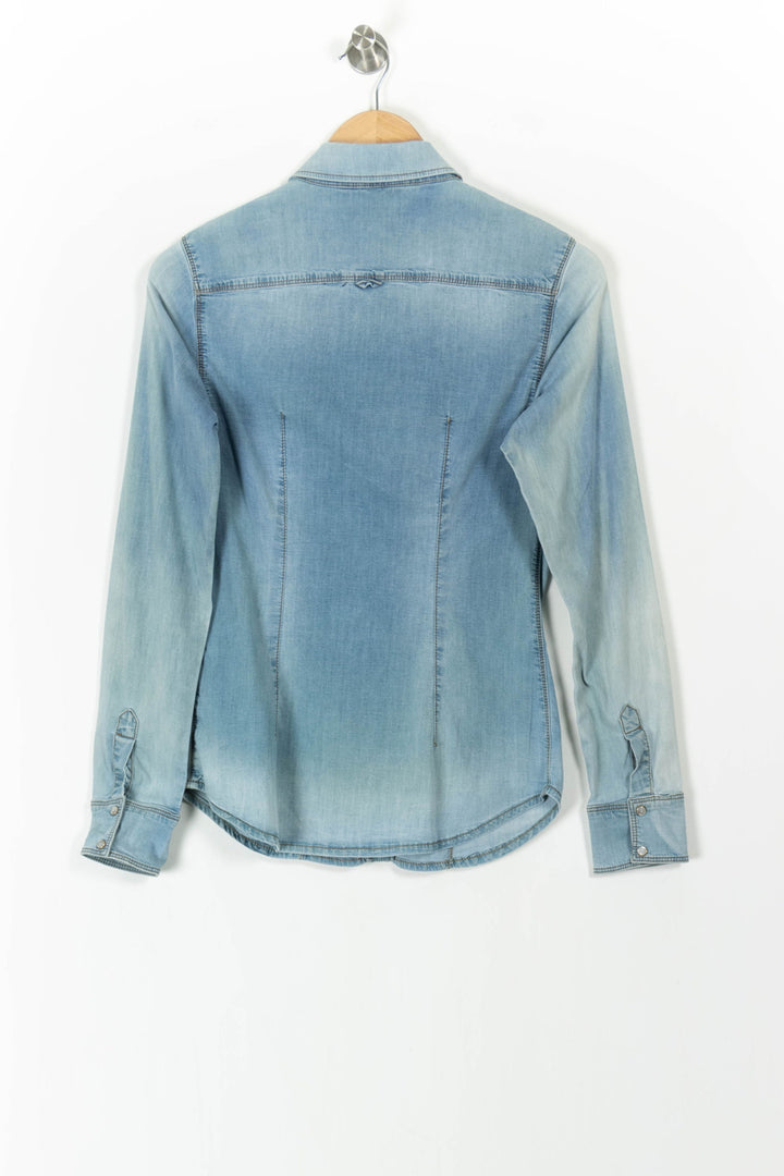 Chemise en Jean Bleue - Taille S/36 de la marque Liu Jo | PARAD86326 - Vendu par Paradigme - Image 4