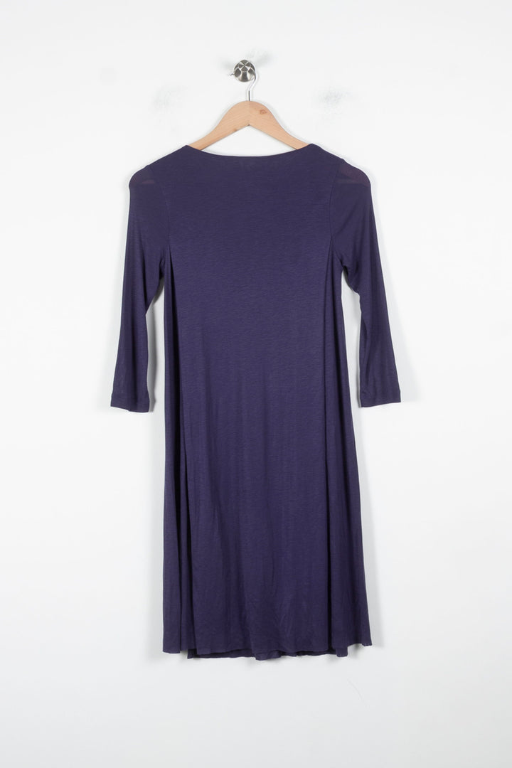 Robe Midi Violette - Taille S/36 de la marque COS | PARAD86329 - Vendu par Paradigme - Image 4