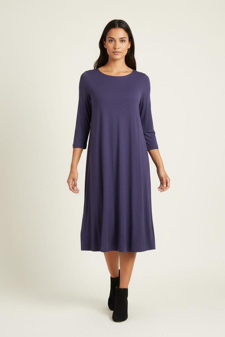 Robe Midi Violette - Taille S/36 de la marque COS | PARAD86329 - Vendu par Paradigme - Image 1