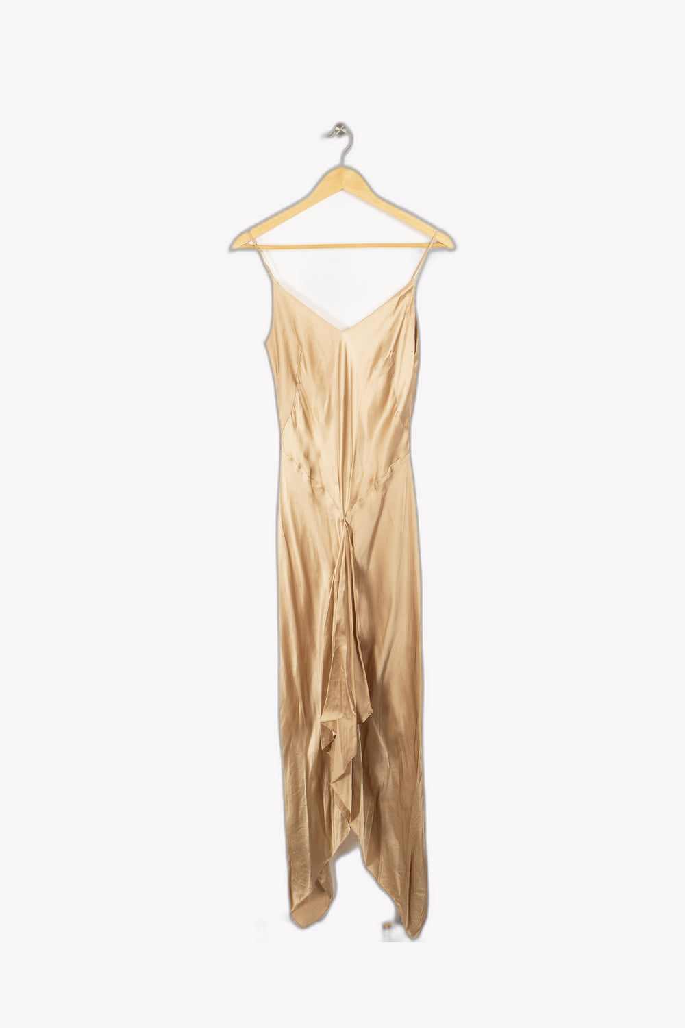 Robe beige - Taille L/40