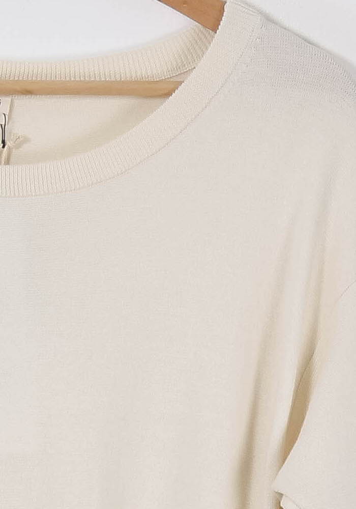 Robe Pull Blanche - Taille XS/34 de la marque Ekyog | PARAD86338 - Vendu par Paradigme - Image 3