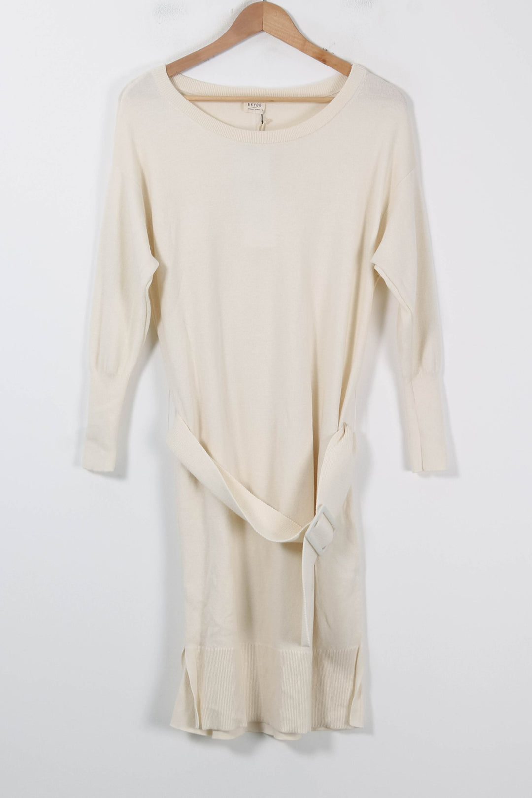 Robe Pull Blanche - Taille XS/34 de la marque Ekyog | PARAD86338 - Vendu par Paradigme - Image 2