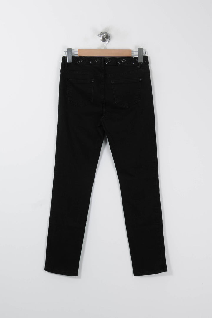 Jean Noir - Taille S/36 de la marque Maison 123 | PARAD86344 - Vendu par Paradigme - Image 4