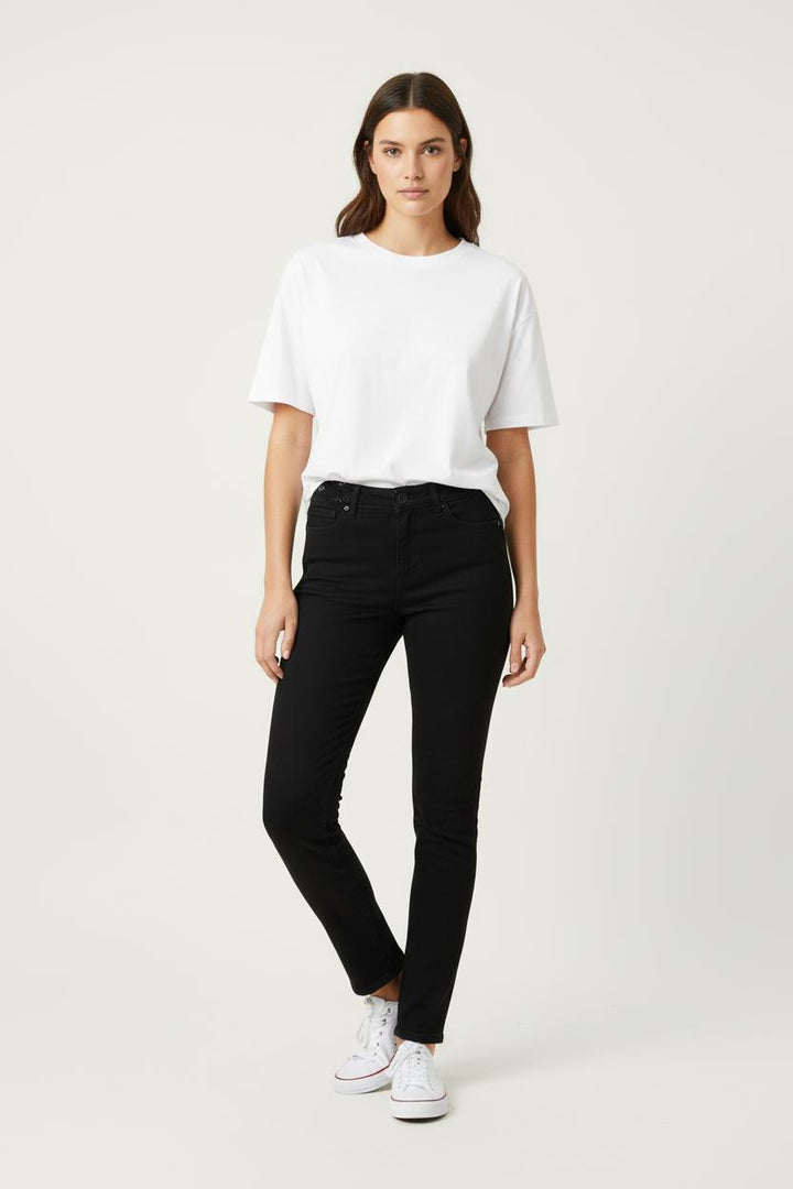 Jean Noir - Taille S/36 de la marque Maison 123 | PARAD86344 - Vendu par Paradigme - Image 1