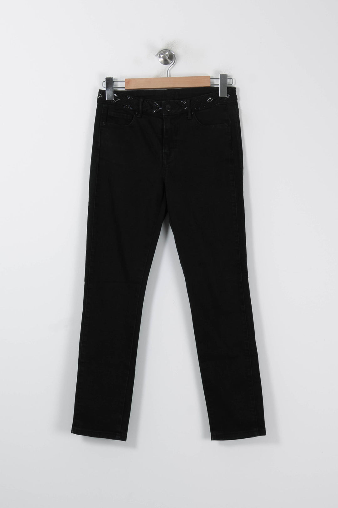 Jean Noir - Taille S/36 de la marque Maison 123 | PARAD86344 - Vendu par Paradigme - Image 2