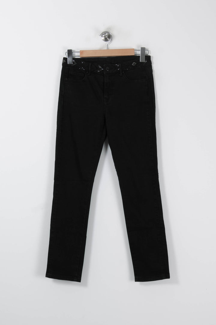 Jean Noir - Taille S/36 de la marque Maison 123 | PARAD86344 - Vendu par Paradigme - Image 2