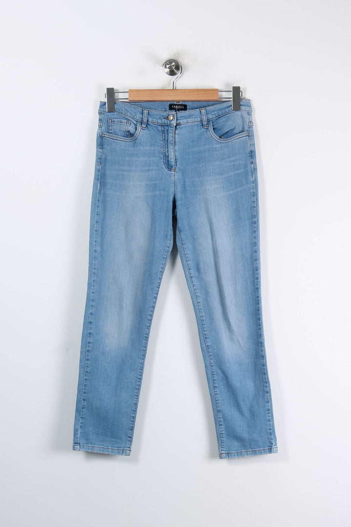 Jean Bleu - Taille M/38 de la marque Caroll | PARAD86345 - Vendu par Paradigme - Image 2