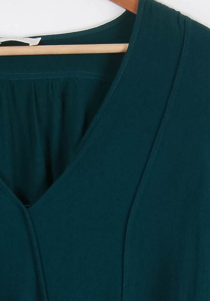 Blouse Verte - Taille S/36 de la marque ba&sh | PARAD86349 - Vendu par Paradigme - Image 3