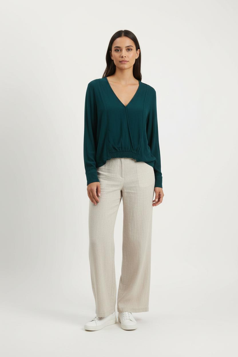 Blouse Verte - Taille S/36 de la marque ba&sh | PARAD86349 - Vendu par Paradigme - Image 1