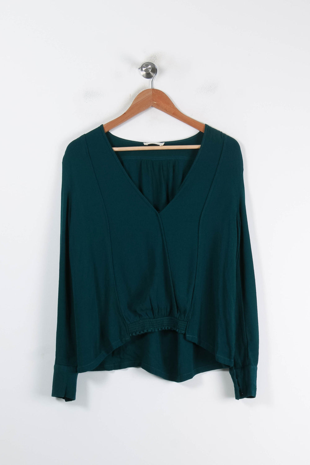 Blouse Verte - Taille S/36 de la marque ba&sh | PARAD86349 - Vendu par Paradigme - Image 2