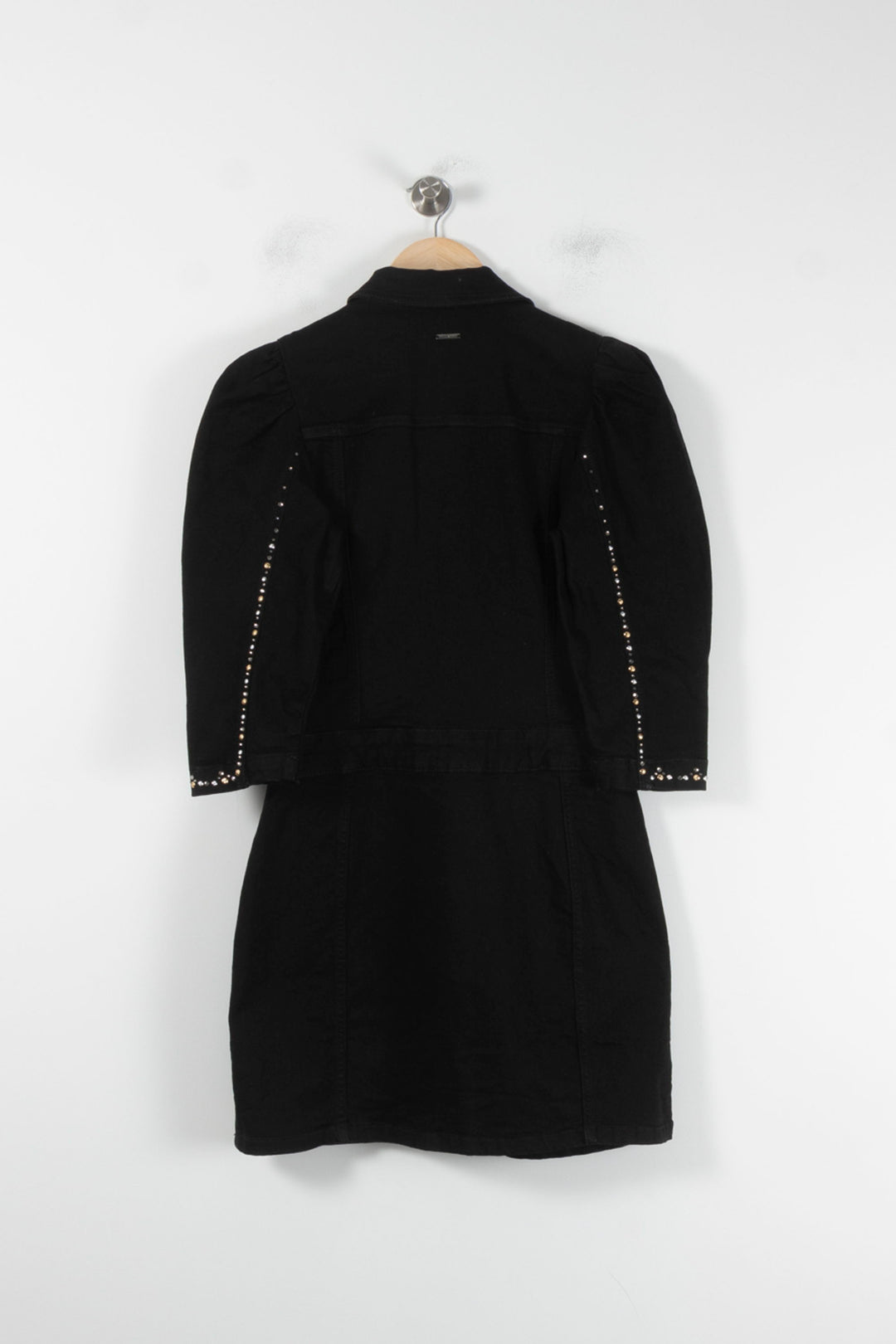 Robe Chemise Noire - Taille M/38 de la marque Liu Jo | PARAD86351 - Vendu par Paradigme - Image 4