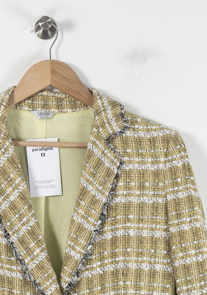 Veste Jaune et Blanche - Taille XXXL/46 de la marque Liu Jo | PARAD86353 - Vendu par Paradigme - Image 3