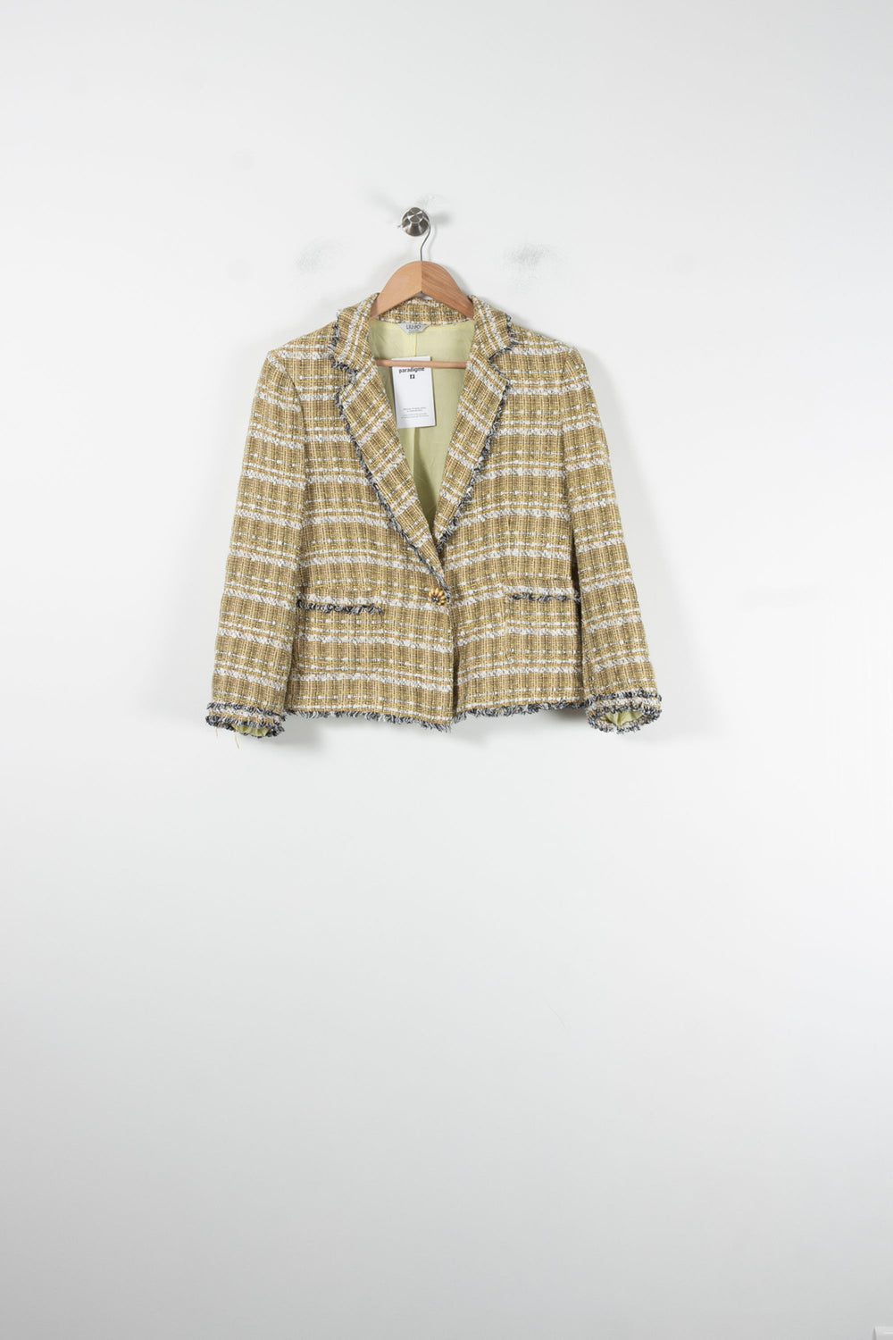 Veste Jaune et Blanche - Taille XXXL/46 de la marque Liu Jo | PARAD86353 - Vendu par Paradigme - Image 2