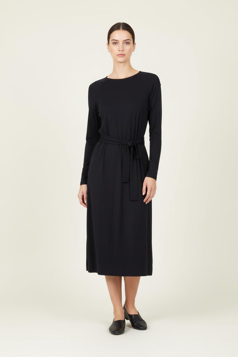 Robe Ceinturée Noire - Taille S/36 de la marque Filippa K | PARAD86359 - Vendu par Paradigme - Image 1