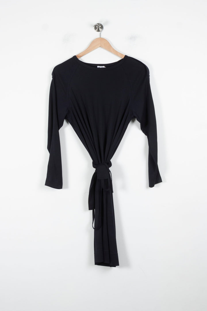 Robe Ceinturée Noire - Taille S/36 de la marque Filippa K | PARAD86359 - Vendu par Paradigme - Image 2