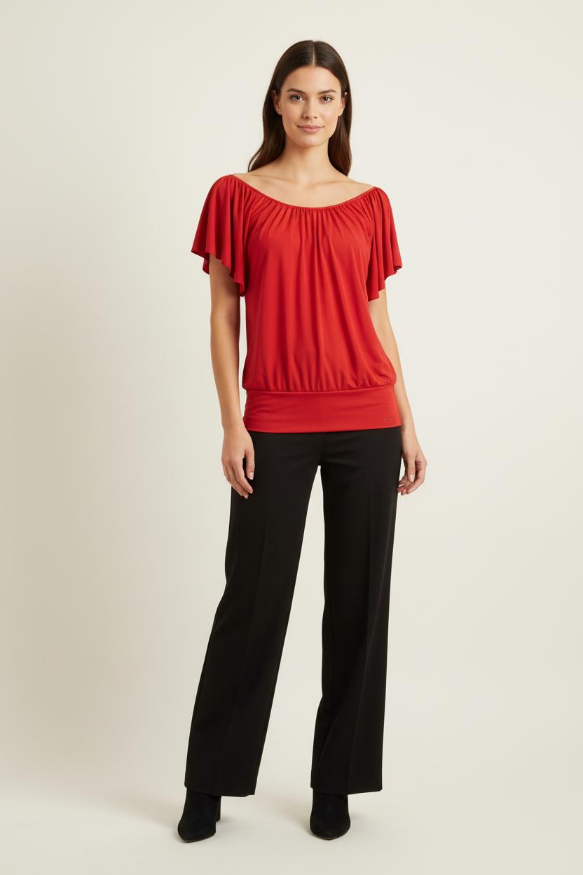 Robe Épaules Dénudées Rouge - Taille L/40 de la marque Liu Jo | PARAD86369 - Vendu par Paradigme - Image 1