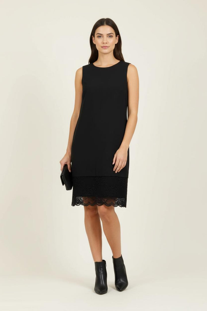 Robe Droite Noire - Taille XXL/44 de la marque Maison 123 | PARAD86373 - Vendu par Paradigme - Image 1