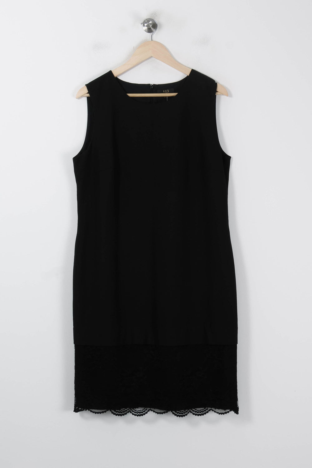 Robe Droite Noire - Taille XXL/44 de la marque Maison 123 | PARAD86373 - Vendu par Paradigme - Image 2
