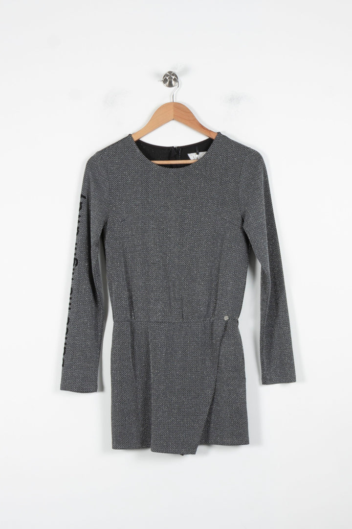 Combishort Grise - Taille M/38 de la marque IKKS | PARAD86376 - Vendu par Paradigme - Image 2
