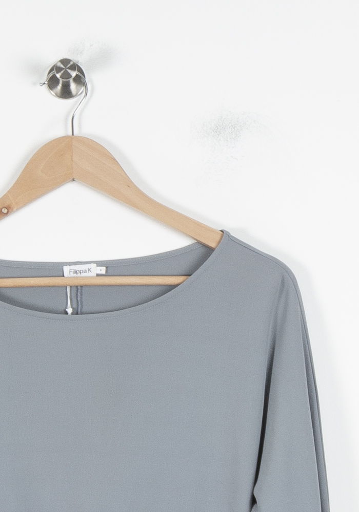 Robe Ceinturée Bleue - Taille S/36 de la marque Filippa K | PARAD86379 - Vendu par Paradigme - Image 3