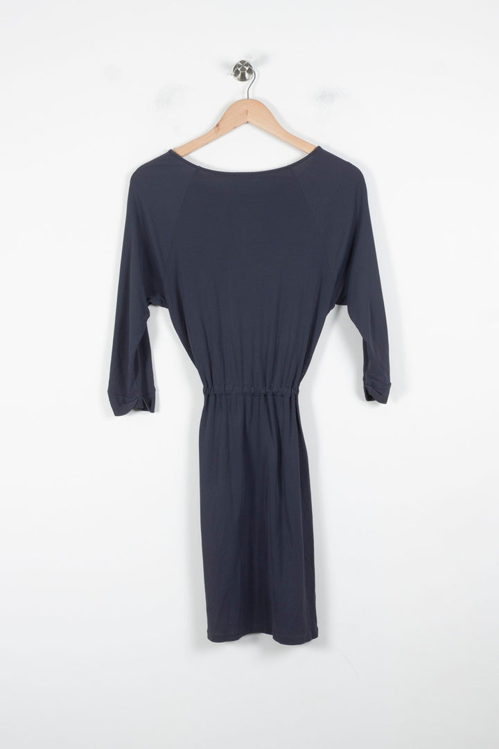 Robe Ceinturée Bleue - Taille S/36 de la marque Filippa K | PARAD86384 - Vendu par Paradigme - Image 4