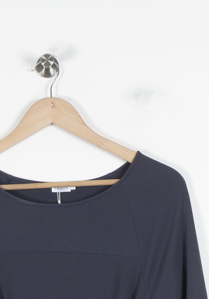 Robe Ceinturée Bleue - Taille S/36 de la marque Filippa K | PARAD86384 - Vendu par Paradigme - Image 3