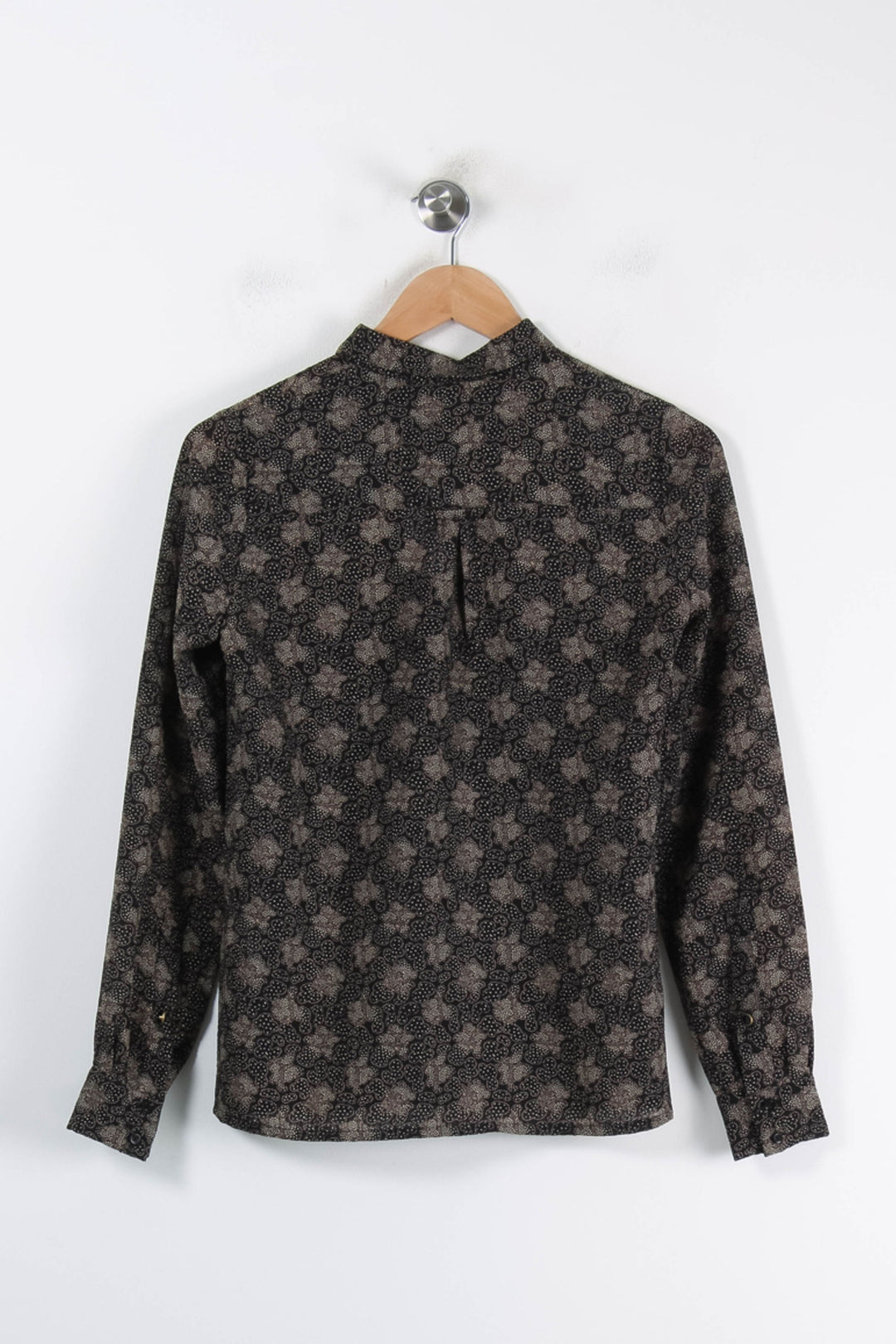 Chemise Noire et Beige - Taille S/36 de la marque Sessùn | PARAD86387 - Vendu par Paradigme - Image 4