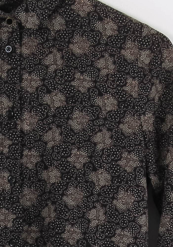 Chemise Noire et Beige - Taille S/36 de la marque Sessùn | PARAD86387 - Vendu par Paradigme - Image 3