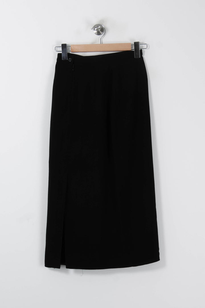 Jupe Longue Noire - Taille M/38 de la marque Maison 123 | PARAD86389 - Vendu par Paradigme - Image 4